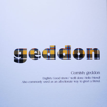 Cornish language Greetings Cards